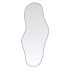 Espejo de pared plateado 100x45