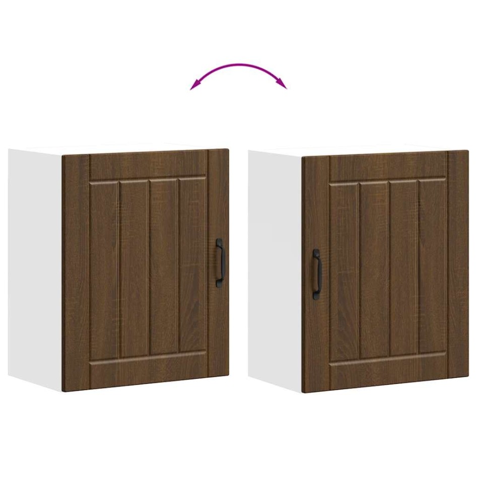 Armario de pared de cocina Lucca roble