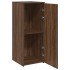 Armario de madera de ingeniería marrón roble 40x45x103,5