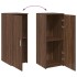 Armario de madera de ingeniería marrón roble 40x45x103,5