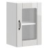 Armario pared para cocina puerta cristal Lucca blanco