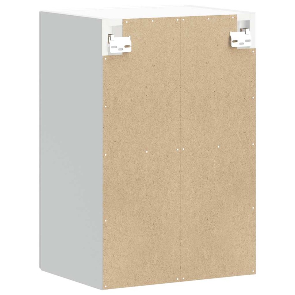 Armario pared para cocina puerta cristal Lucca blanco