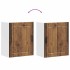Armario de pared de cocina Lucca madera