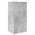 Armario de madera de ingeniería gris hormigón 50x45x103,5