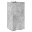 Armario de madera de ingeniería gris hormigón 50x45x103,5 cm