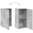 Armario de madera de ingeniería gris hormigón 50x45x103,5
