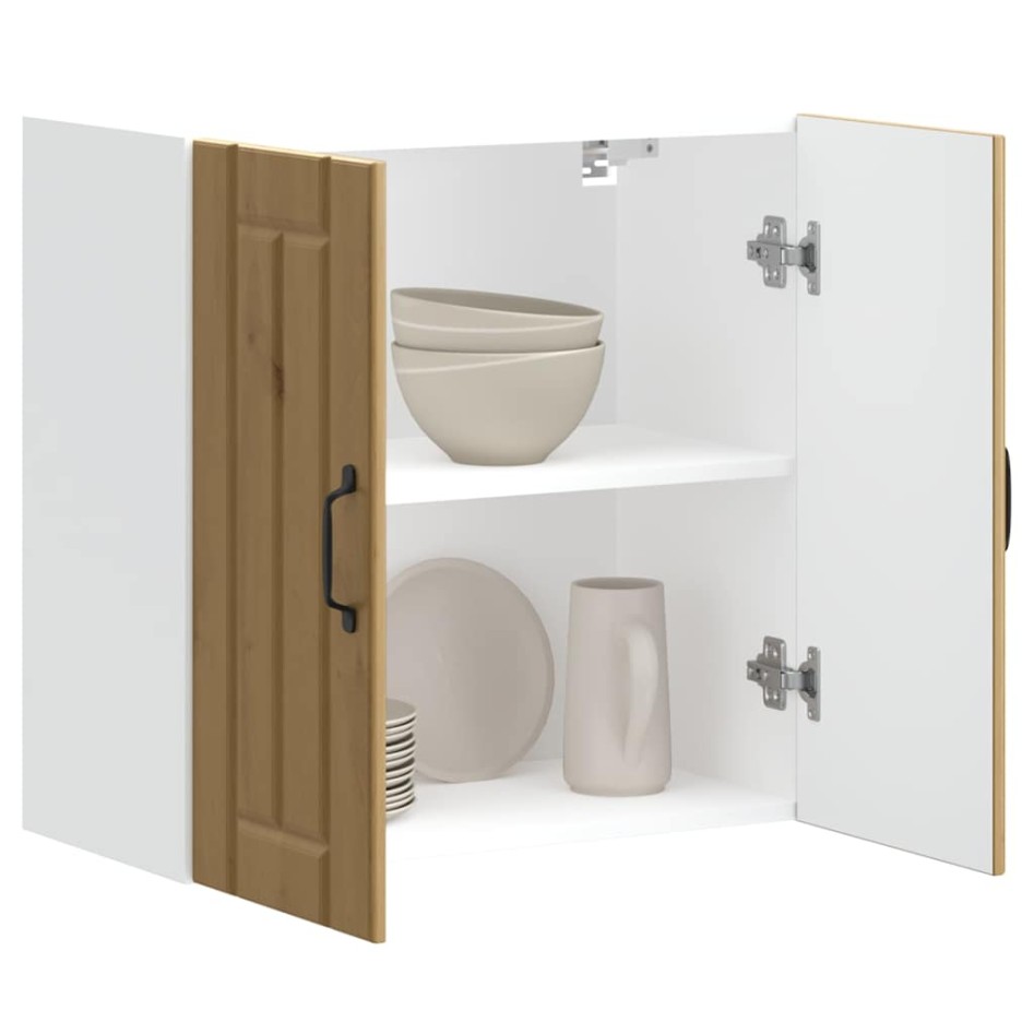 Armario de pared de cocina Lucca roble