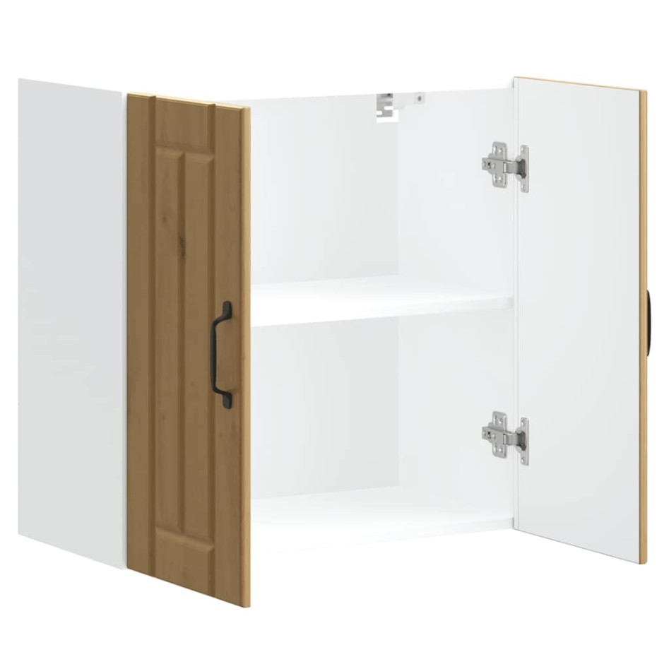 Armario de pared de cocina Lucca roble