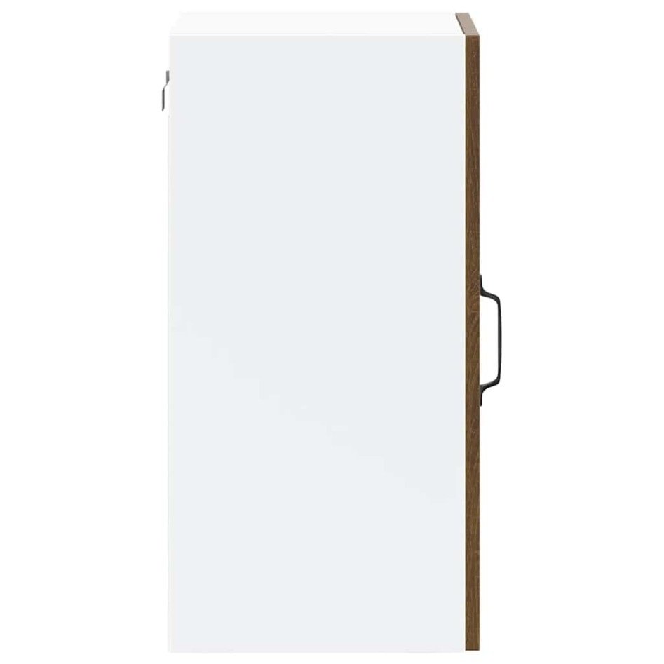 Armario de pared para cocina puerta cristal Lucca roble