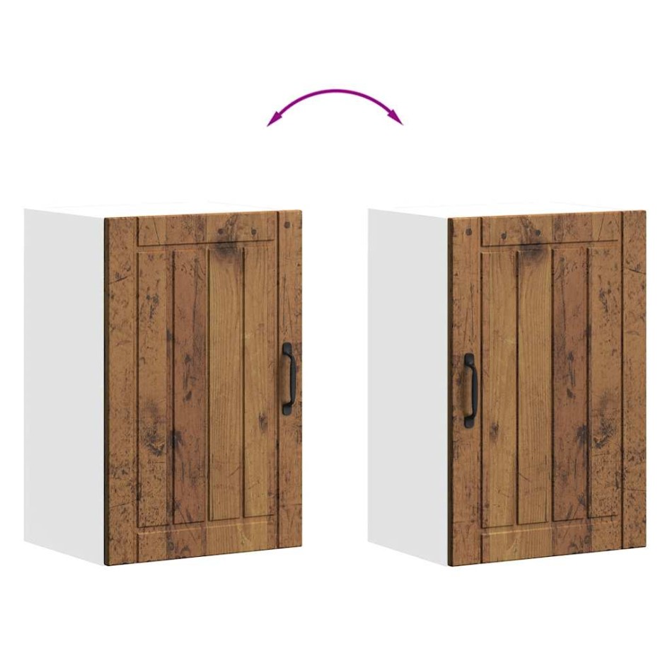 Armario de pared de cocina Lucca madera