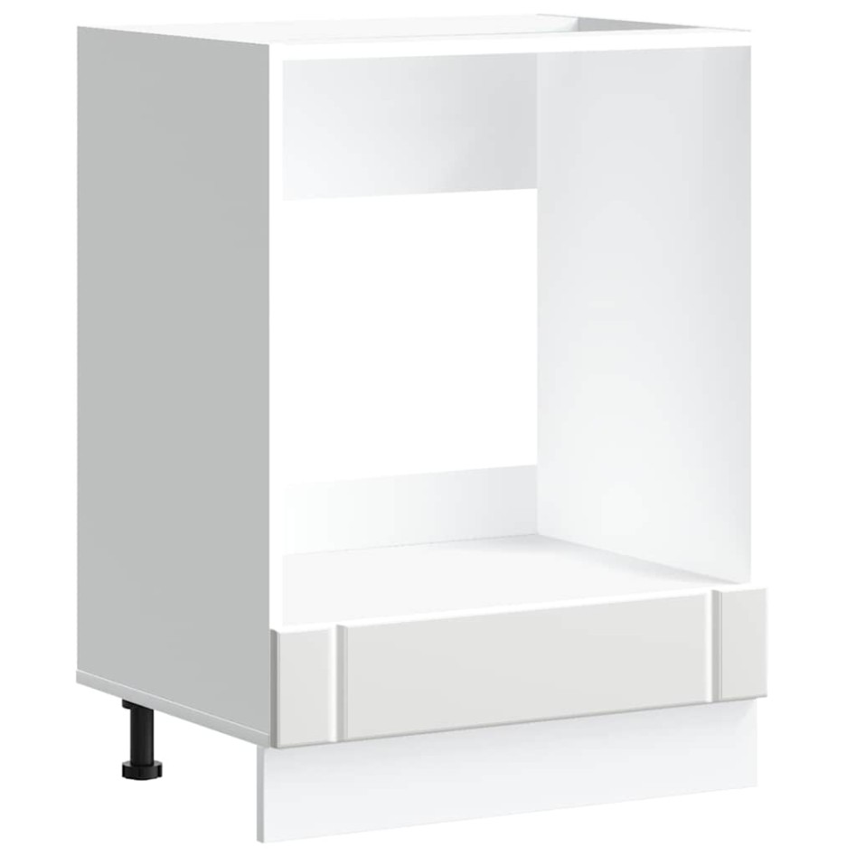 Mueble de horno Lucca blanco madera