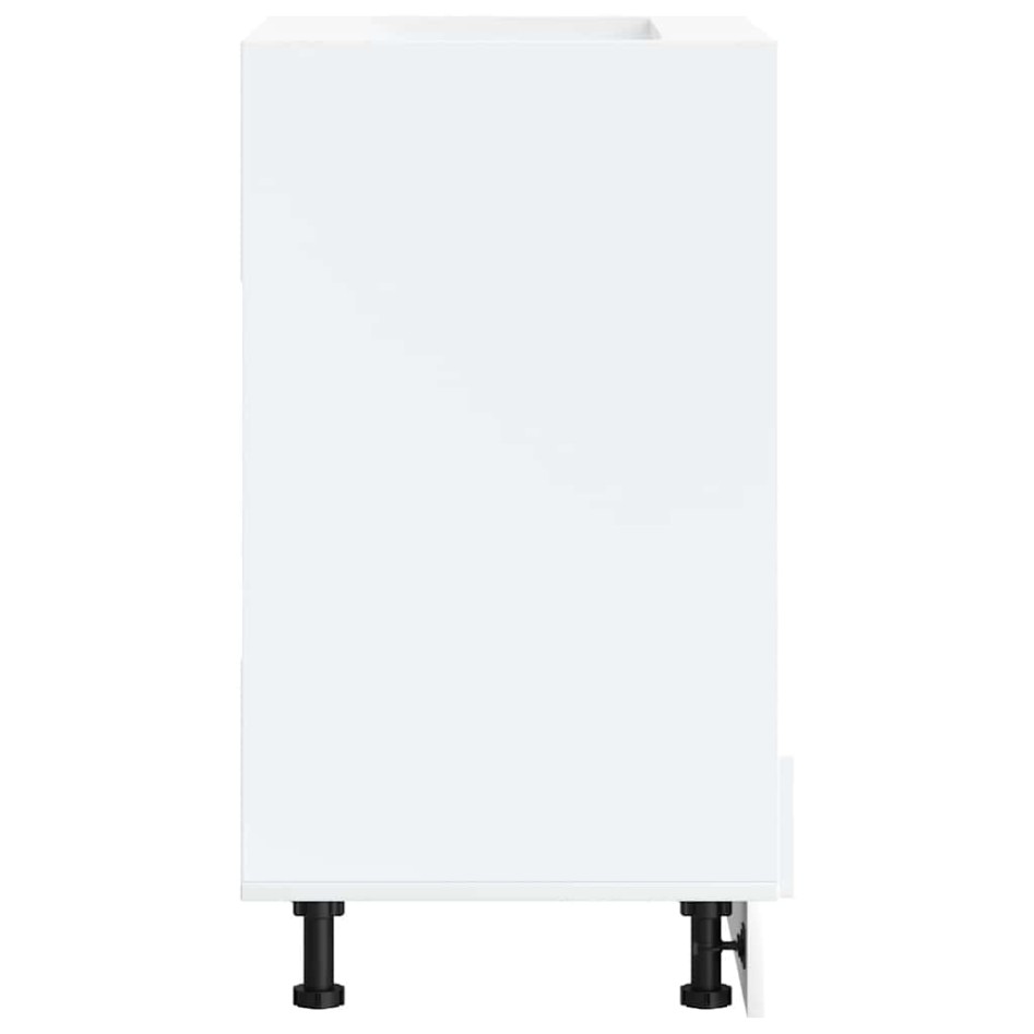 Mueble de horno Lucca blanco madera