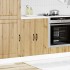 Mueble bajo para fregadero Lucca madera artesanal de