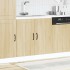 Mueble bajo fregadero Lucca madera contrachapada roble