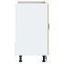Mueble bajo fregadero Lucca madera contrachapada roble