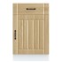 Mueble bajo de cocina Lucca roble