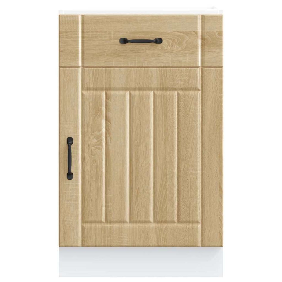 Mueble bajo de cocina Lucca roble