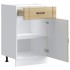 Mueble bajo de cocina Lucca roble