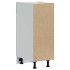Mueble bajo de cocina Lucca blanca de alto