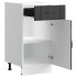 Mueble bajo de cocina Lucca madera ingeniería