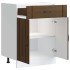 Mueble bajo de cocina Lucca roble