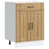 Mueble bajo de cocina Lucca roble