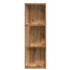 Mueble de esquina madera ingeniería roble artisan 33x33x100