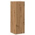 Mueble de esquina madera ingeniería roble artisan 33x33x100