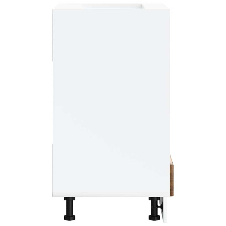 Armario de horno Lucca madera contrachapada roble