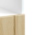 Armario de horno Lucca madera contrachapada roble