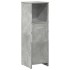 Set muebles de baño 2 piezas madera contrachapada gris