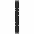 Patas para mesa de comedor forma V 2 uds negro 60x(30-31,3)