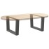 Patas para mesa comedor forma V 2 uds antracita 50x(30-31,3)