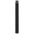Patas para mesa de comedor forma V 2 uds negro 70x(72-73,3)