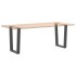 Patas para mesa de comedor en forma de V 2 uds antracita