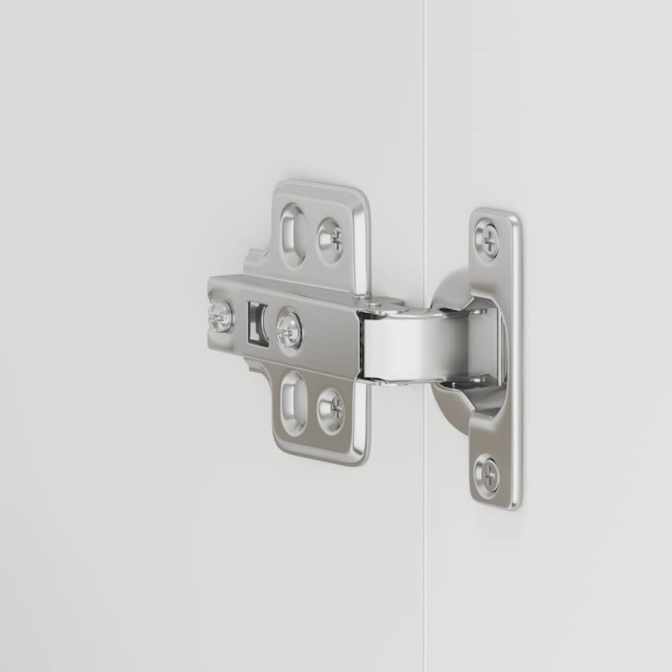 Armario pared cocina Porto madera ingeniería blanca alto