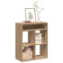 Armario libros madera ingeniería roble artisan 66x31x80