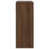 Estantería madera de ingeniería color marrón roble 66x31x80