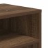 Estantería madera de ingeniería color marrón roble 66x31x80