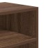 Estantería madera ingeniería roble marrón 60x30x71,5