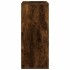 Estantería madera ingeniería color roble ahumado 60x30x71,5