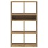 Estantería de madera ingeniería roble artisan 66x31x112