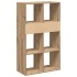 Estantería de madera ingeniería roble artisan 66x31x112