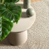 Alfombra ZIZUR apariencia yute interior exterior crema