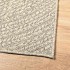 Alfombra ZIZUR apariencia yute interior exterior crema