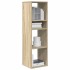 Estantería madera de ingeniería color roble sonoma 34x31x112