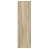 Estantería madera de ingeniería color roble sonoma 34x31x112