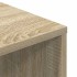 Estantería madera de ingeniería color roble sonoma 34x31x112
