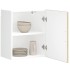 Mueble de pared cocina madera contrachapada Porto roble