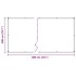 Lona transparente con ojales PVC 2x8